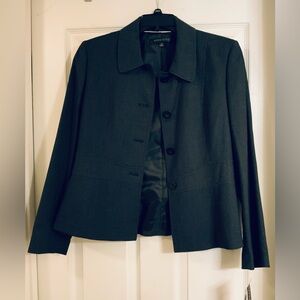 Anne Klein Black Tailored Women's Blazer Jacket